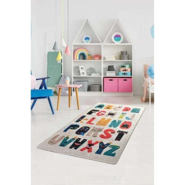 Covor Copii Cute Letter  Monsters