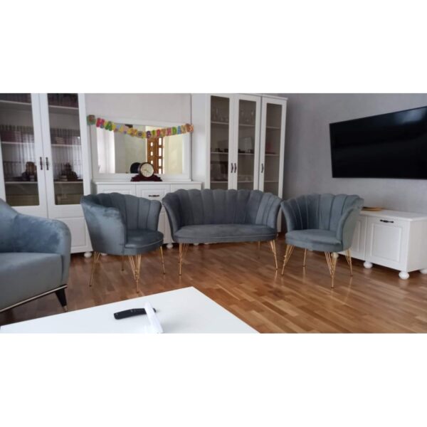 Set Canapele Paris Royale Coffee Set Gri
