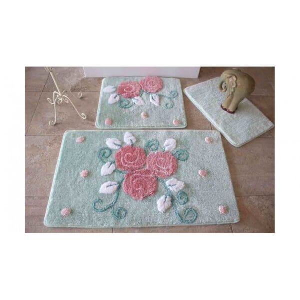 JARDIN MINT Set 3 Covorase de baie