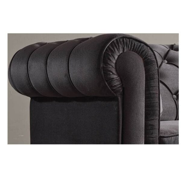 Canapea Zenveri Majestic , 242x96x79 cm, culoare Gri - Görsel 3
