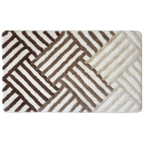 Covoras de baie KARE LINE 100 CM X 60 CM