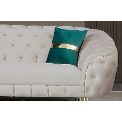 Canapele MERCURY, Crem Bej 3 locuri, 235x 87 x h 88 cm - imagine 4