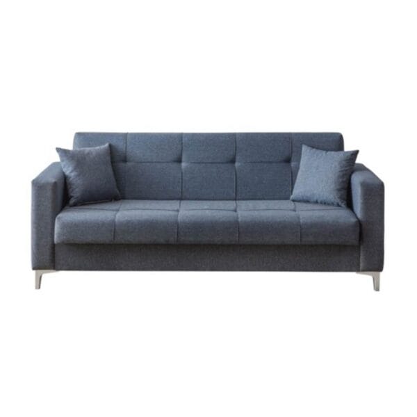 Canapea extensibila Zenveri LUNA, 3 locuri, 225x115x85 cm, culoare Marin - Görsel 3