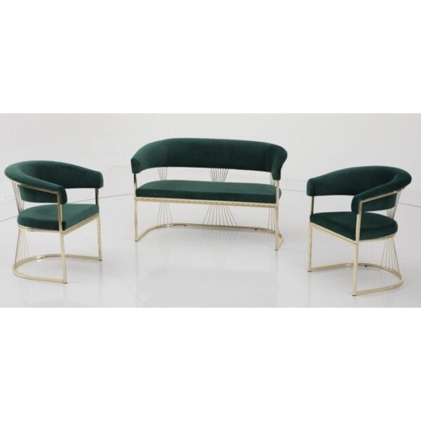 Vienna Elite Coffee Set Verde Smarald - Görsel 3
