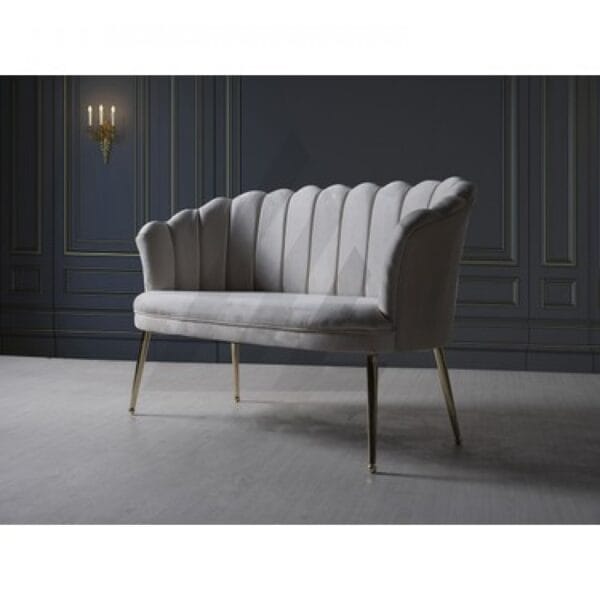 Set Canapele Paris Royale Coffee Set Gri - Görsel 4