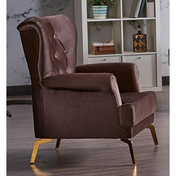 Canapea Extensibile DELUXE, Maro, 3 locuri, 230x85x 83 cm - Görsel 5