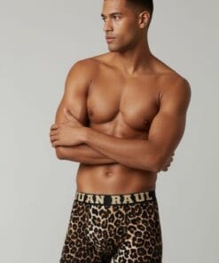 Zenveri Boxeri bărbătești cu model leopard – Juan Raul