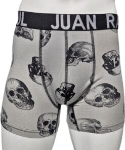 Alternative view of Zenveri Boxeri bărbătești cu model Noaptea Craniului– Juan Raul