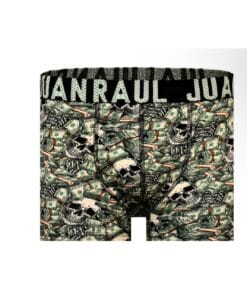 Alternative view of Zenveri Boxeri bărbătești cu model Blestemul Banilor– Juan Raul