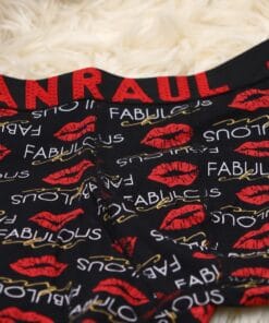 Alternative view of Zenveri Boxeri bărbătești cu model Kiss– Juan Raul